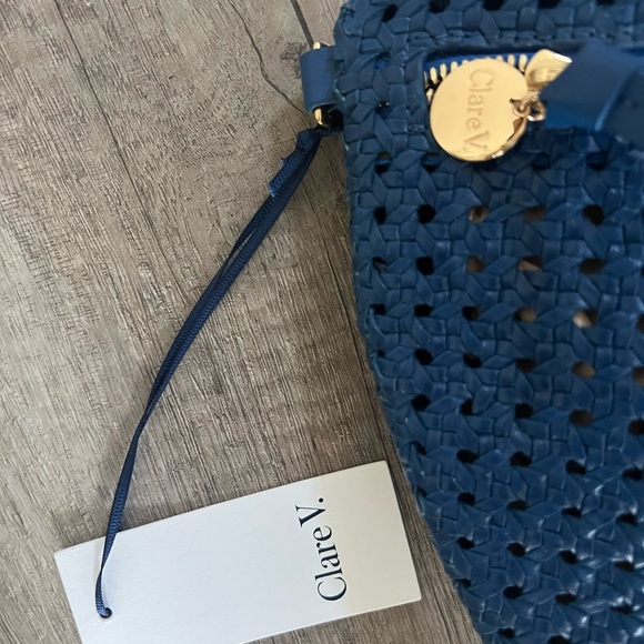 Clare V Cobalt Grande Fanny **NWT** - Picture 3 of 6